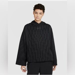 Nike Sportswear Tech Pack Womens Hoodie Black Size Medium Oversized CZ8930-010